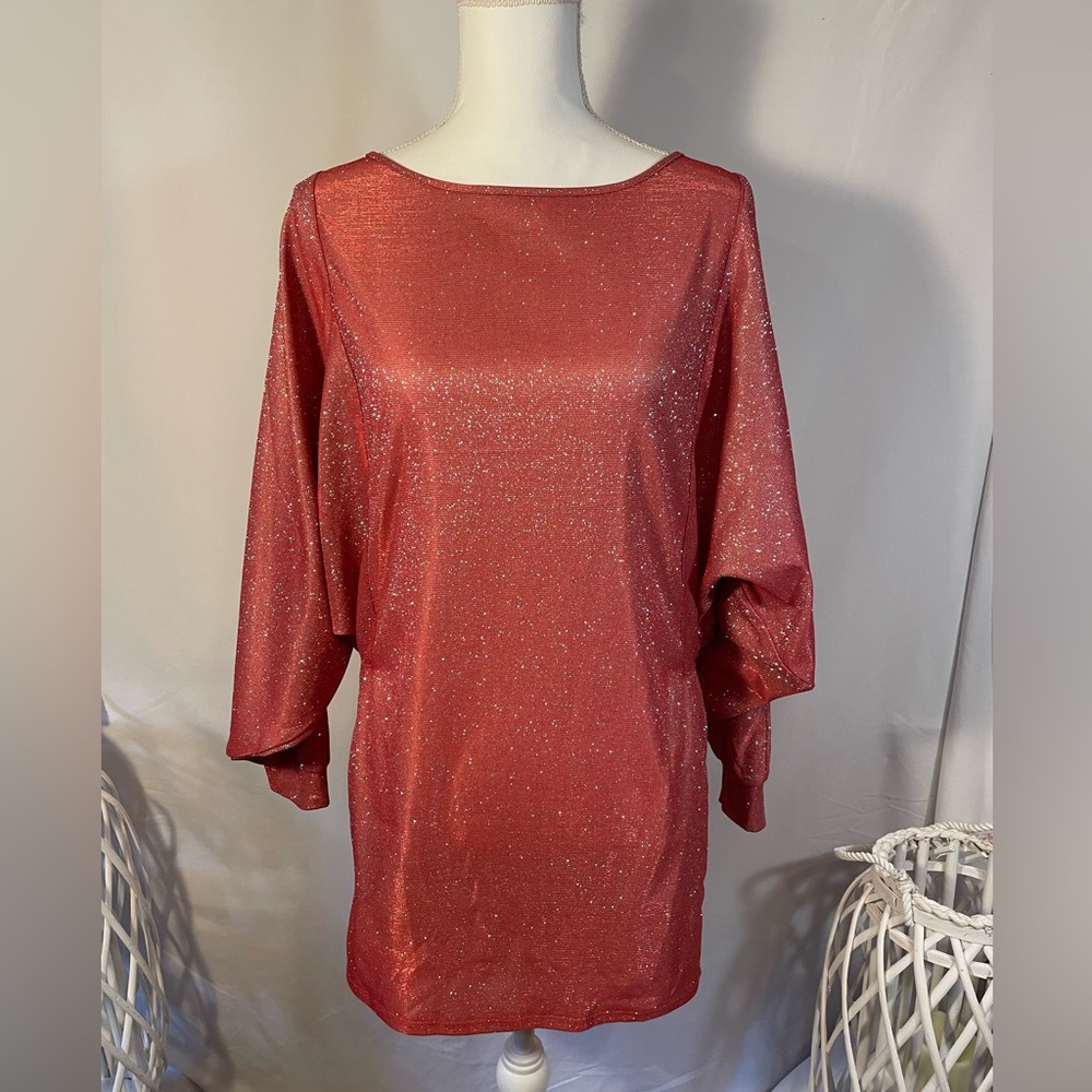 HYFVE Sparkling Corel blouse/short dress